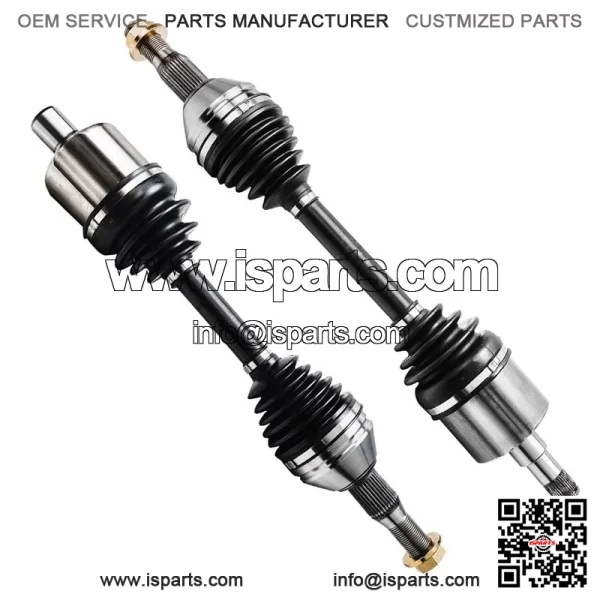 Front CV Axle Shaft + Lower Ball Joint + Tie Rod Ends for Regal Impala Intrigue - Image 2