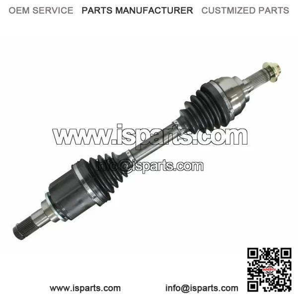 2 Front CV Axles Shaft Fit 2007-2009 Mazda 3 MazdaSpeed Model 2.3L Turbo Manual - Image 2