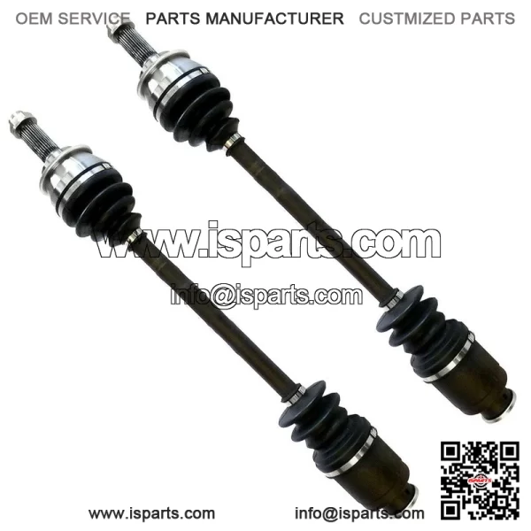 Front Driver and Passenger Side CV Axle Shaft for Subaru Forester Impreza Legacy - Image 2