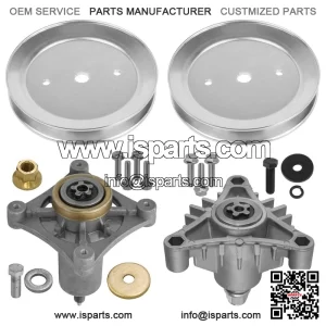 46" Deck Spindle & Pulley for Husqvarna CT153 960510015  532195945 197473