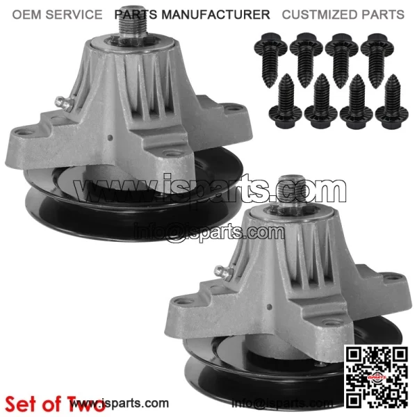 50" Deck Spindles for MTD White Outdoor GT-225 GT225 GT-2550 GT2550 / 918-0428B - Image 3