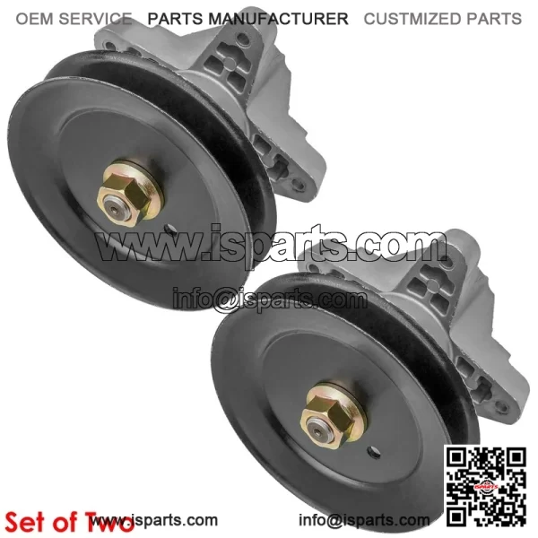 38" Deck Spindle w/ Pulley for White Outdoor LT-1700 13AV77TF090 13WV77TF090 - Image 3