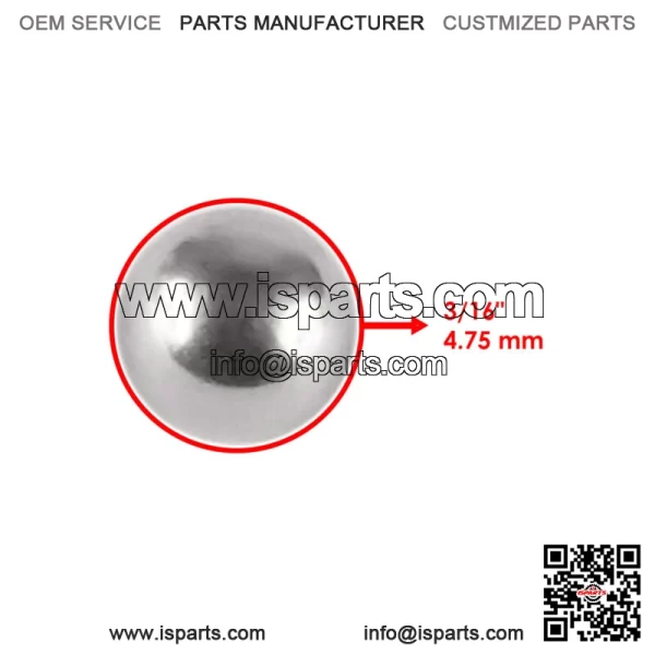 96211-06000 Steering Stem Ball Bearing For Honda Nighthawk 250 CB250 1991-2007 - Image 2