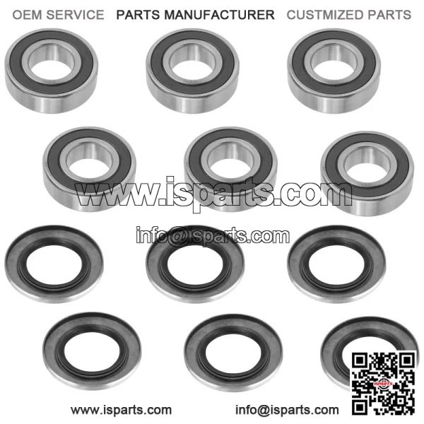 302585 10161 300441 Spindle Bearings w/ Hub Seals Repair kit for Dixie Chopper - Image 3