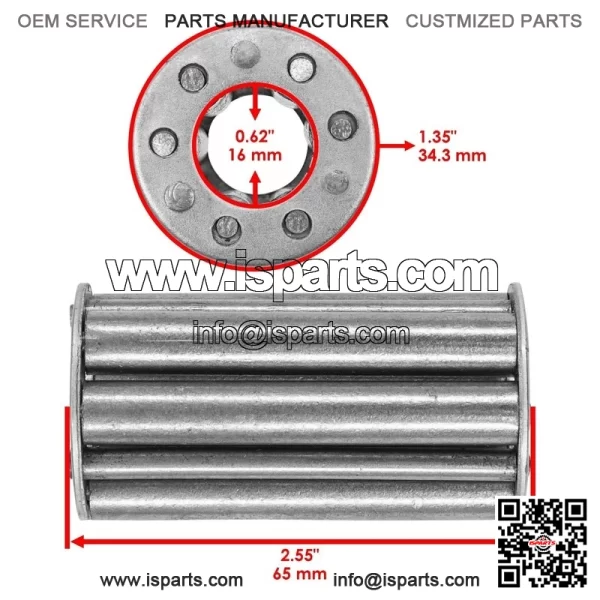 Wheel Bearing kit for Toro 30197 30518 30519 ProLine 1-513809 1-513810 1-513648 - Image 2