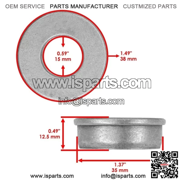 Wheel Bearing kit for Toro 30197 30518 30519 ProLine 1-513809 1-513810 1-513648 - Image 3
