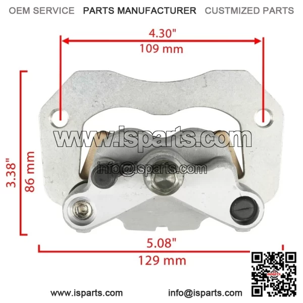 Rear Right & Left Brake Caliper Kit For Polaris General 1000 16-17 / 4 1000 2017 - Image 3