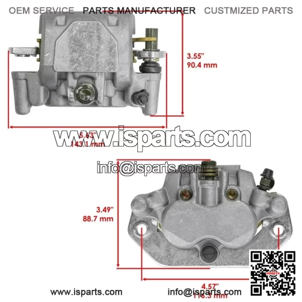 Front Left Brake Caliper For Yamaha YXC700 Viking VI EPS Ranch Edition 2020-2025 - Image 2