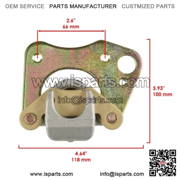 Front Right Brake Caliper w/ Pads For Polaris Sportsman 450 HO 2021-2024 - Image 2
