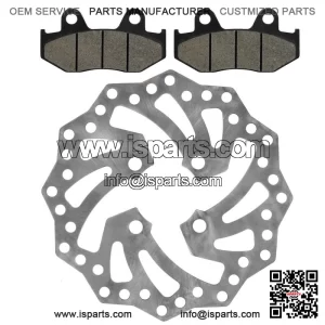 Rear Brake Disc Rotor w/ Pads fits Yamaha YFZ450R / YFZ450RSE Special 2009-2021