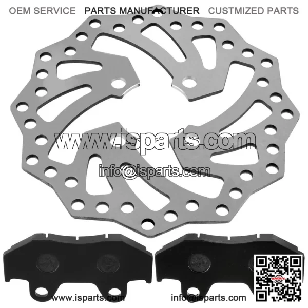 Rear Brake Disc Rotor w/ Pads fits Yamaha YFZ450R / YFZ450RSE Special 2009-2021 - Image 5