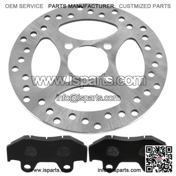 Rear Brake Disc Rotor W/ Pad For Yamaha YFZ450 2006 2007-2013 (Not For YFZ450R ) - Image 5