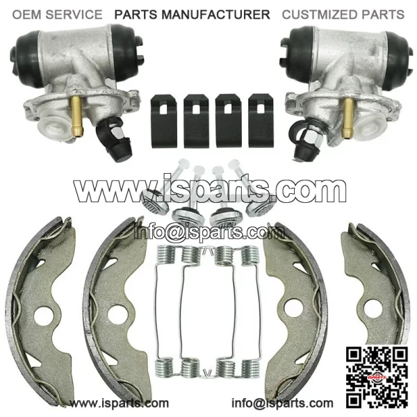 Front Brake Wheel Cylinders w/Shoes for Honda FourTrax 300 TRX300 2x4 1993-2000 - Image 2