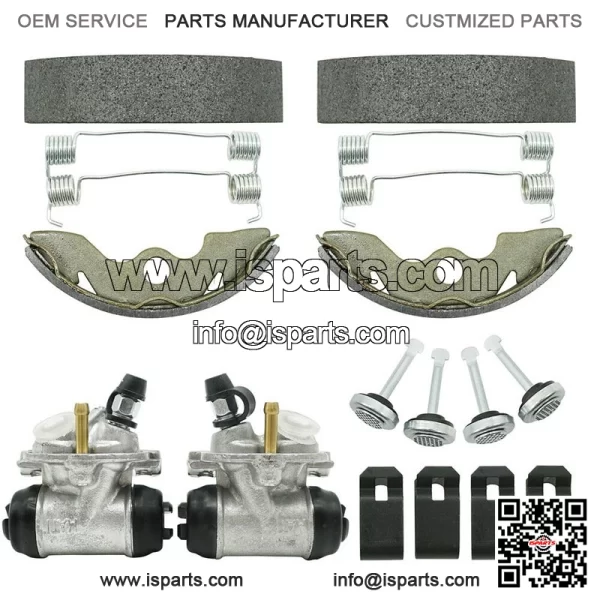 Front Brake Wheel Cylinders w/Shoes for Honda FourTrax 300 TRX300 2x4 1993-2000 - Image 3