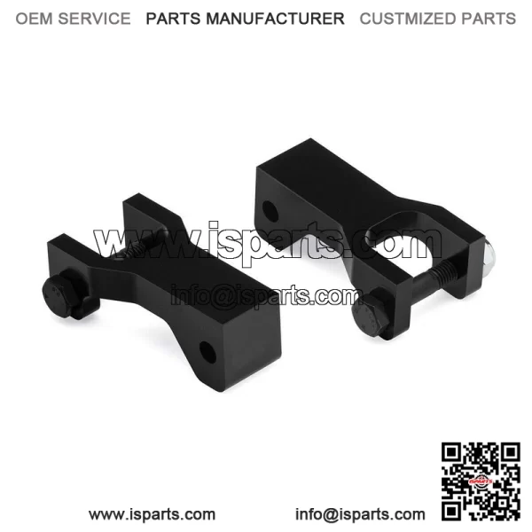 For 2004-2014 Honda 450R TRX450 TRX450R TRX 4" ATV Black Front Lowering Kit - Image 2