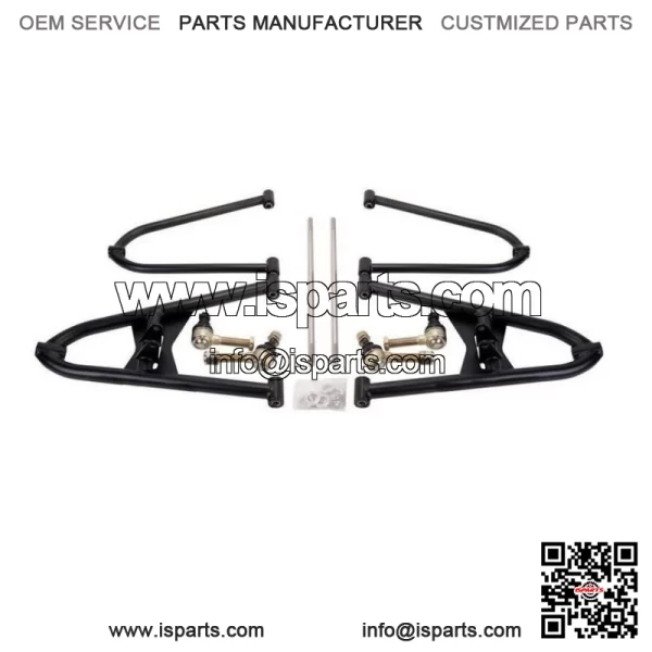 TRX 450R A Arms +2.5 +1 Chromoly Adjustable Brake lines Clamps - Image 2