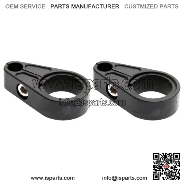 TRX 450R A Arms +2.5 +1 Chromoly Adjustable Brake lines Clamps - Image 4