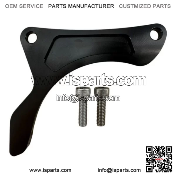 Yamaha YFZ450R Case Saver Billet Aluminum Black free stickers - Image 3