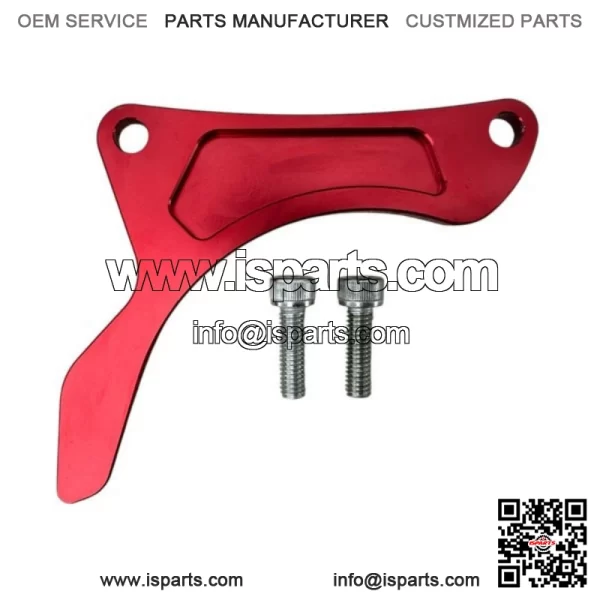 Yamaha YFZ450R Case Saver Billet Aluminum Red free stickers - Image 3