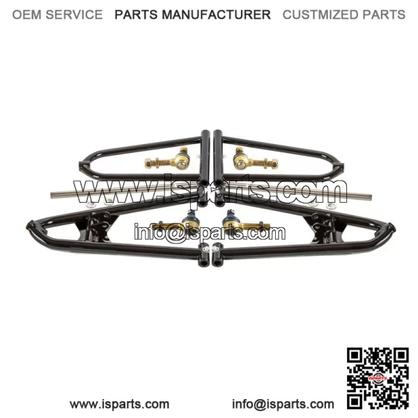 Yamaha YFZ 450  A Arms +2 +1  Chromoly  Adjustable 04 05 Brake Lines Clamps Alba - Image 2