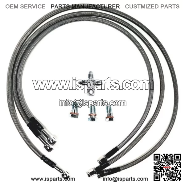 Yamaha YFZ 450  A Arms +2 +1  Chromoly  Adjustable 04 05 Brake Lines Clamps Alba - Image 3