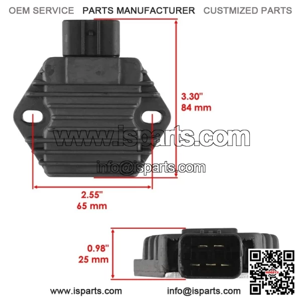 Regulator Rectifier for Honda TRX450ES TRX450S  4X4 1998 1999 2000 2001 - Image 2