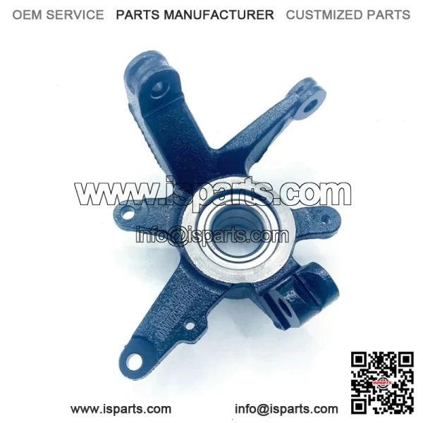 Steering Knuckle Front Left For Hisun 700cc 500c SUPERMACH MENARDS QLINK MASSIMO Electrophoretic black paint - Image 3