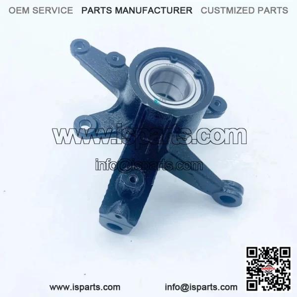 Steering Knuckle Front Left For Hisun 700cc 500c SUPERMACH MENARDS QLINK MASSIMO Electrophoretic black paint - Image 5