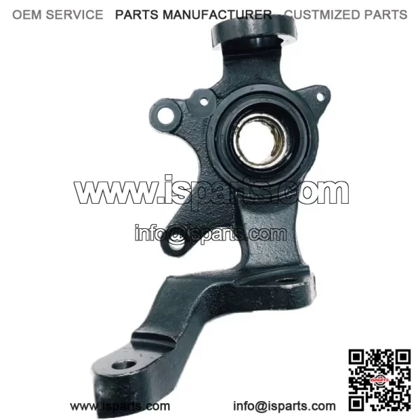 Front Right/Left Steering Knuckle Assy70MM Hisun Massimo 700 UTV Quad GO Kart HS Code 52710-115N00-0000/52720-115N00-0000 (Color : Left and Right) Electrophoretic black paint - Image 2