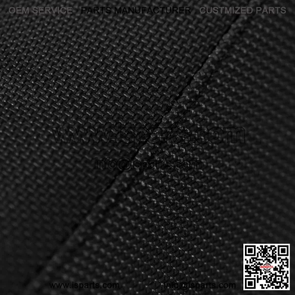 2004-2018 Honda TRX 450 R ER Seat Cover by Enjoy MFG BLACK w/ BLACK RIBS #197 - Image 3