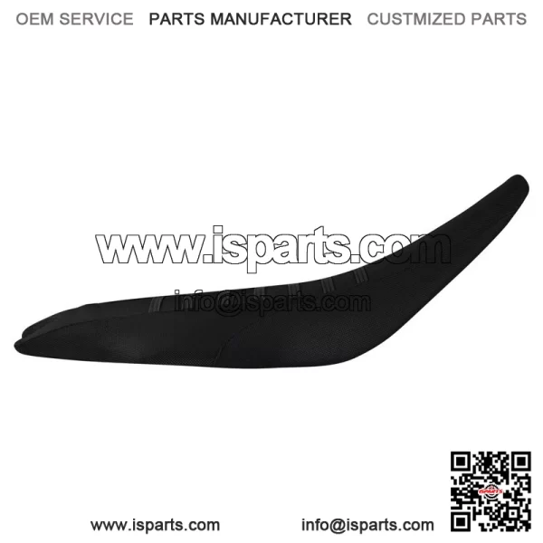 Yamaha YFZ 450R Seat Cover 2009 - 2020   BLACK / BLACK / BLACK RIBBED QUAD #201 - Image 2