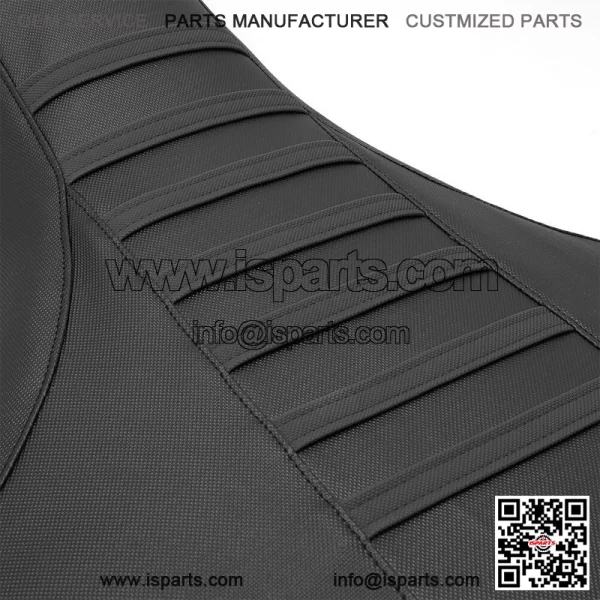 For Yamaha YFZ450R Gripper Seat Cover 2009 - 2021 YFZ 450R 450RSE REL Black Ribs - Image 2