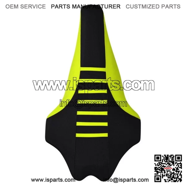 Yamaha 2009-2020 YFZ 450R 450 R Seat Cover  NEON YELLOW/BLK/NEON YELLOW rib #201 - Image 3