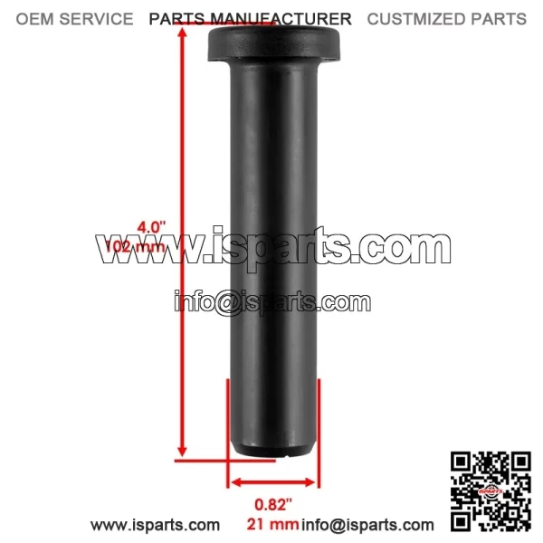 Polaris Scrambler 500 1997-2002 Front A-Arm Long Bushings w/Spacers - Image 2