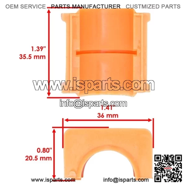 Polaris Scrambler 500 1997-2000 Steering Post Upper/Lower Bushings - Image 3