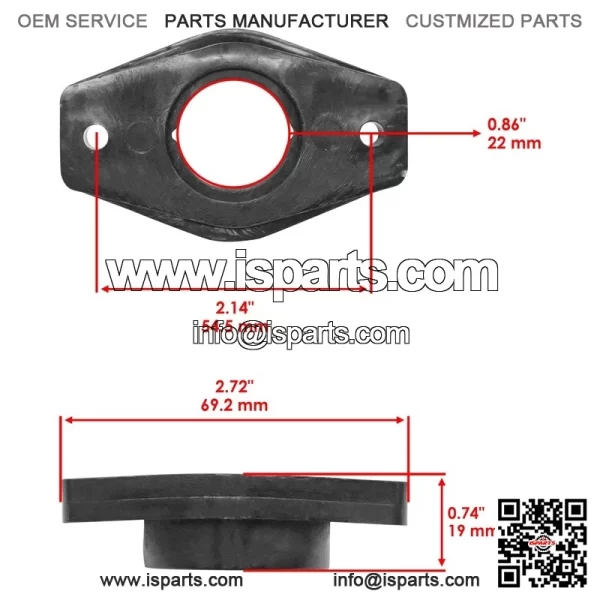 Polaris Scrambler 500 1997-2000 Steering Post Upper/Lower Bushings - Image 4