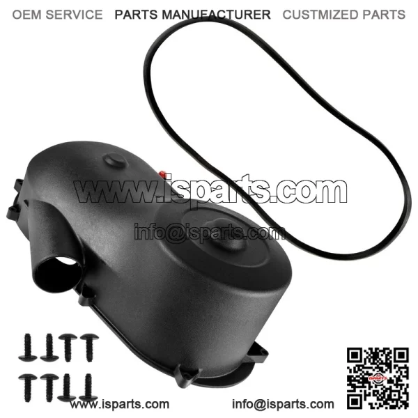 Polaris Scrambler 500/Trail Blazer/Boss 330 2010 CVT Clutch Belt Outer Cover - Image 4