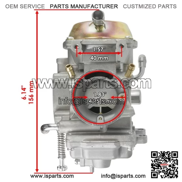 Polaris Scrambler 500 4X4 1997 Carburetor & Intake Manifold Boot - Image 3