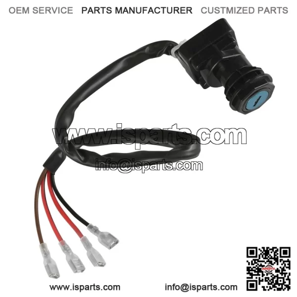 Polaris Scrambler 500 1996-1998 Ignition Key Switch - Image 3
