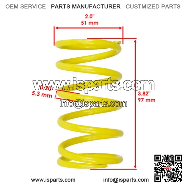 Primary Drive Clutch Assy Rebuild Kit For Arctic Cat M7 EFI 141 153 162 2005-06 - Image 3