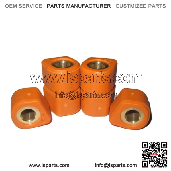HP Variator Roller Kit 15x12 for JOG 1P40QMB VINO50 RS100 Keeway Scooter Go Kart - Image 2