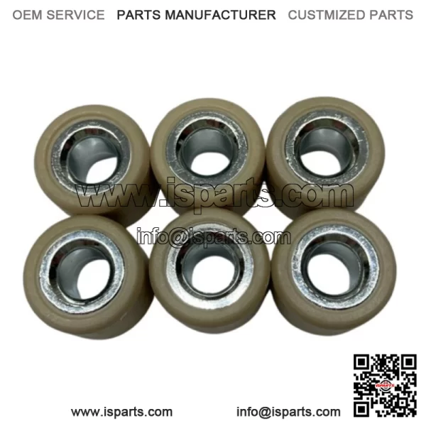 14gm Scooter Front Drive Variator Clutch Roller Weights 18mm x 14mm-6pc-150cc - Image 2