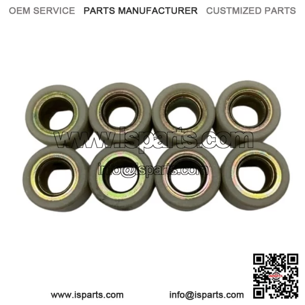 14gm Scooter Front Drive Variator Clutch Roller Weights 20mm x 12mm-8pc-250cc - Image 2