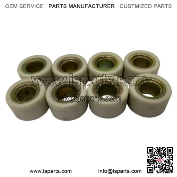 14gm Scooter Front Drive Variator Clutch Roller Weights 20mm x 12mm-8pc-250cc - Image 3