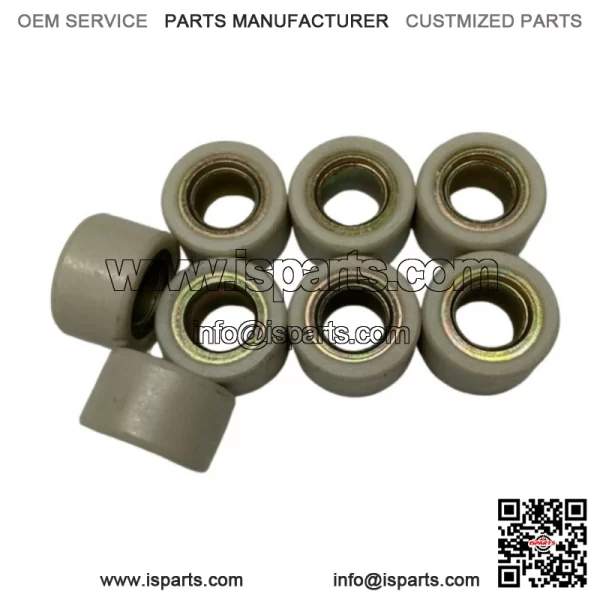 14gm Scooter Front Drive Variator Clutch Roller Weights 20mm x 12mm-8pc-250cc - Image 4