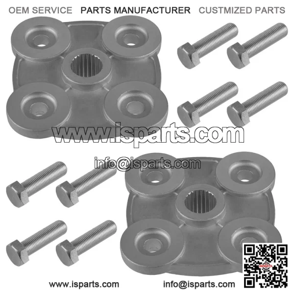 Polaris Scrambler 500 1997-1998/2005-2012 Rear Wheel Hubs w/Hardware (Left/Right) - Image 4