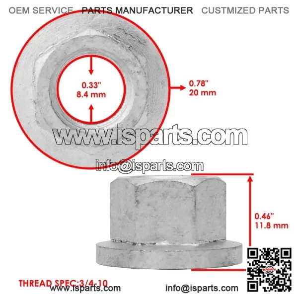 Polaris Scrambler 500 2004-2012 / Sportsman 800 2005-2014 Wheel Nuts & Bolts - Image 2