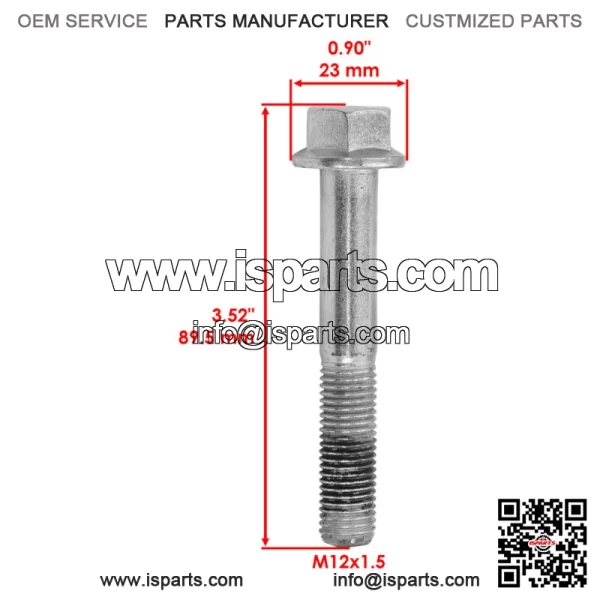 7521073 Front or Rear Suspension Bolt For Polaris Sportsman XP 1000 2020-2024 - Image 2