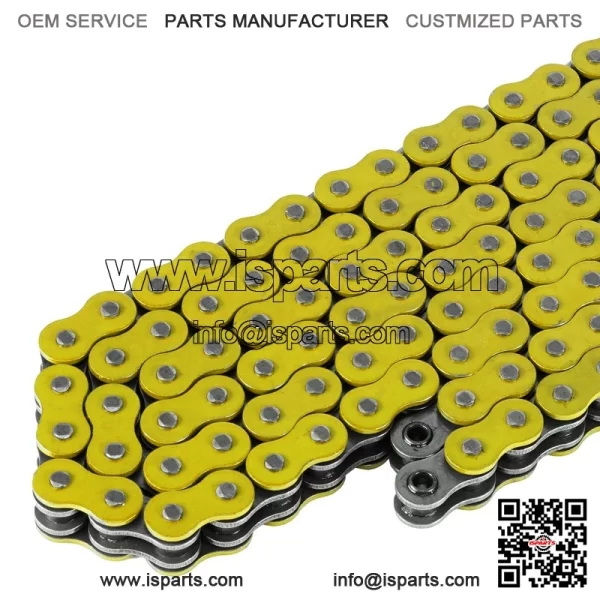 Polaris Scrambler 500 4X4 1997-2012 Yellow O-Ring Drive Chain - Image 3