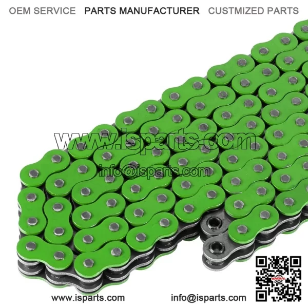 Polaris Scrambler 500 4X4 1997-2012 Green O-Ring Drive Chain - Image 3
